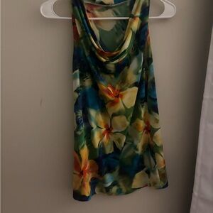Tropical Floral Women's Tank Top